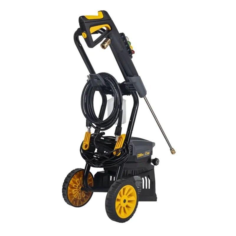 BE Power 2,300 PSI 1.7 GPM Electric Pressure Washer with AR Axial Pump