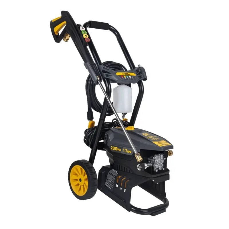 BE Power 2,300 PSI 1.7 GPM Electric Pressure Washer with AR Axial Pump