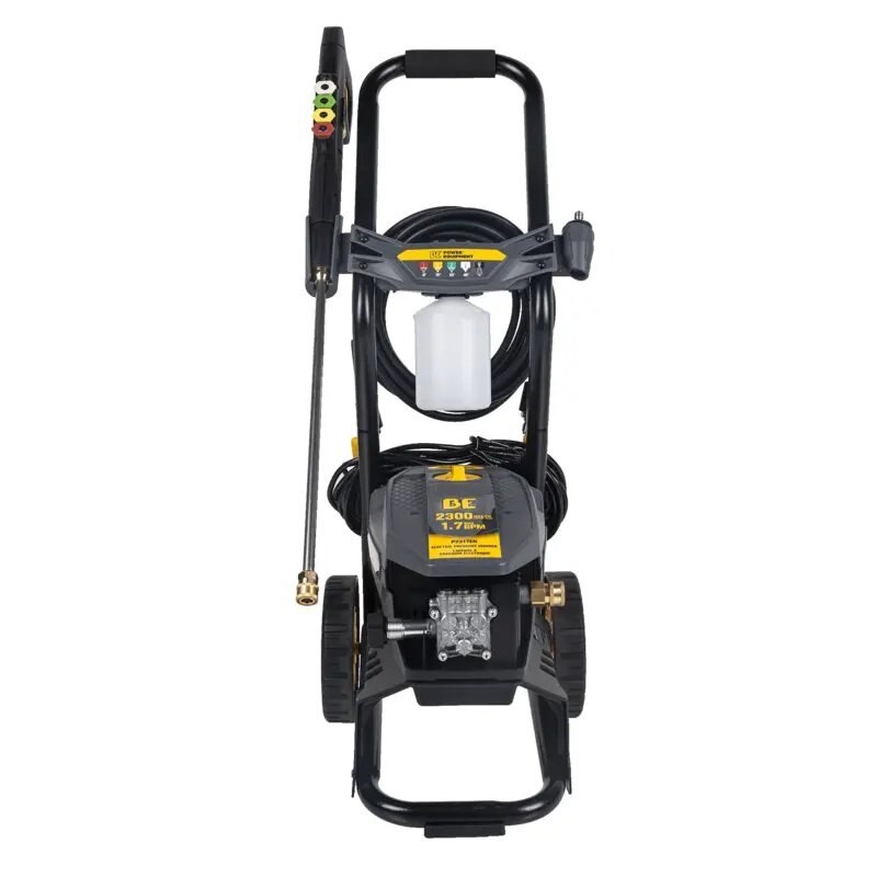 BE Power 2,300 PSI 1.7 GPM Electric Pressure Washer with AR Axial Pump