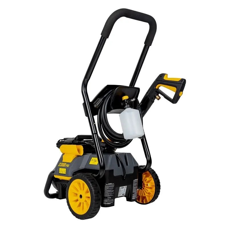 BE Power 2,300 PSI 1.7 GPM Electric Pressure Washer with Powerease Motor and AR Axial Pump