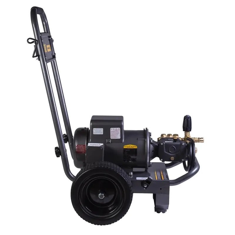 BE Power 2,700 PSI 3.5 GPM Electric Pressure Washer with Baldor Motor and AR Triplex Pump