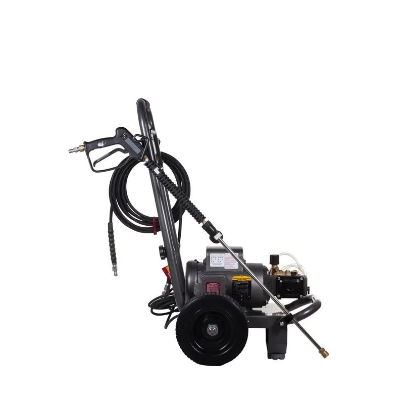 BE Power 1,100 PSI 1.5 HP 2.0 GPM Electric Pressure Washer with Baldor Motor and Triplex Axial Pump