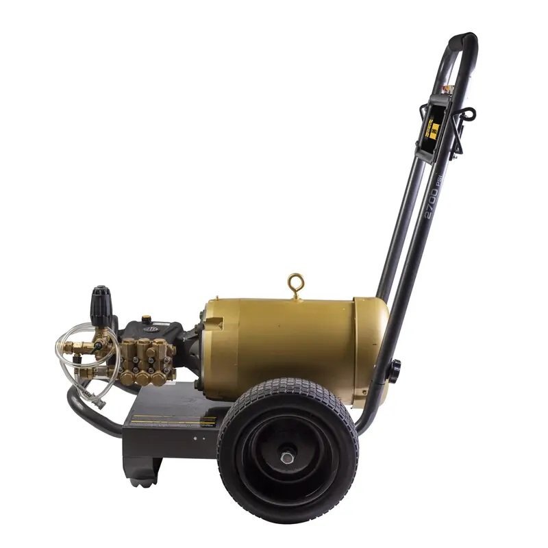 BE Power 2,700 PSI 3.5 GPM Electric Pressure Washer with Baldor Motor and AR Triplex Pump
