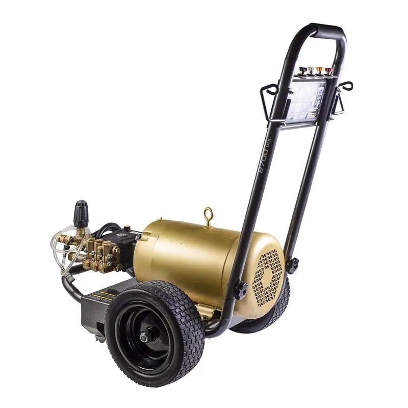 BE Power 2,700 PSI 3.5 GPM Electric Pressure Washer with Baldor Motor and AR Triplex Pump