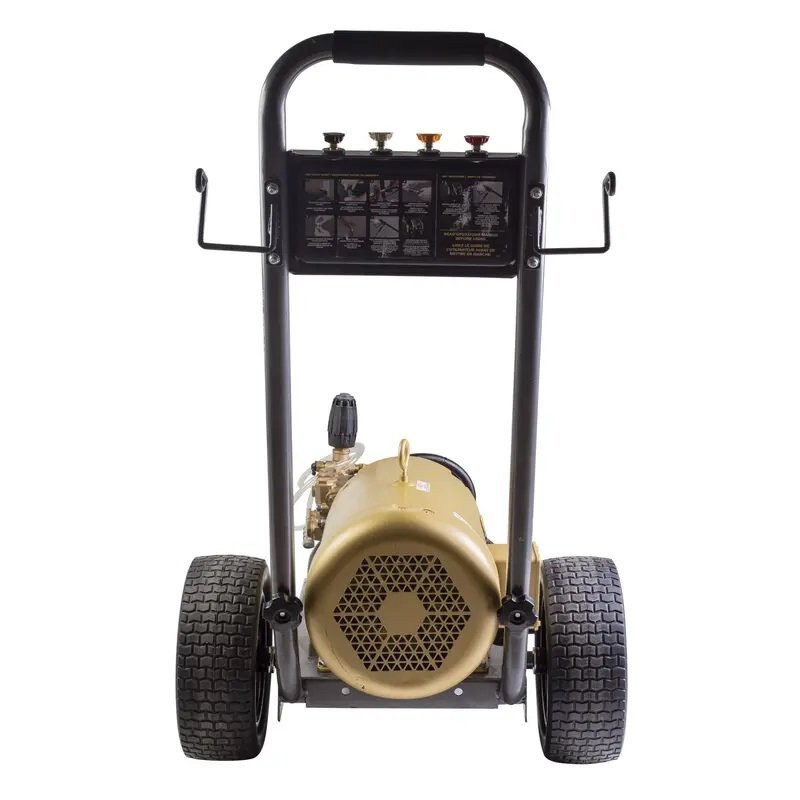 BE Power 2,700 PSI 3.5 GPM Electric Pressure Washer with Baldor Motor and AR Triplex Pump