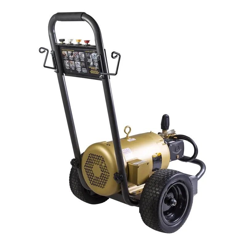 BE Power 2,700 PSI 3.5 GPM Electric Pressure Washer with Baldor Motor and AR Triplex Pump