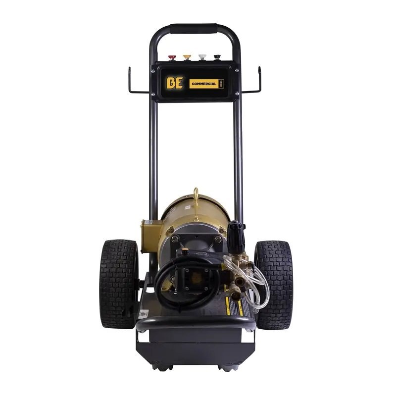 BE Power 2,700 PSI 3.5 GPM Electric Pressure Washer with Baldor Motor and AR Triplex Pump