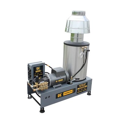 BE Power 2,500 PSI - 3.5 GPM Hot Water Pressure Washer with Baldor Motor and AR Triplex Pump