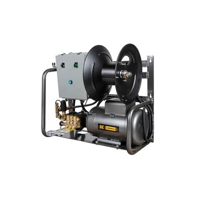 BE Power 3,000 PSI - 4.0 GPM Electric Pressure Washer with Baldor Motor and General Triplex Pump