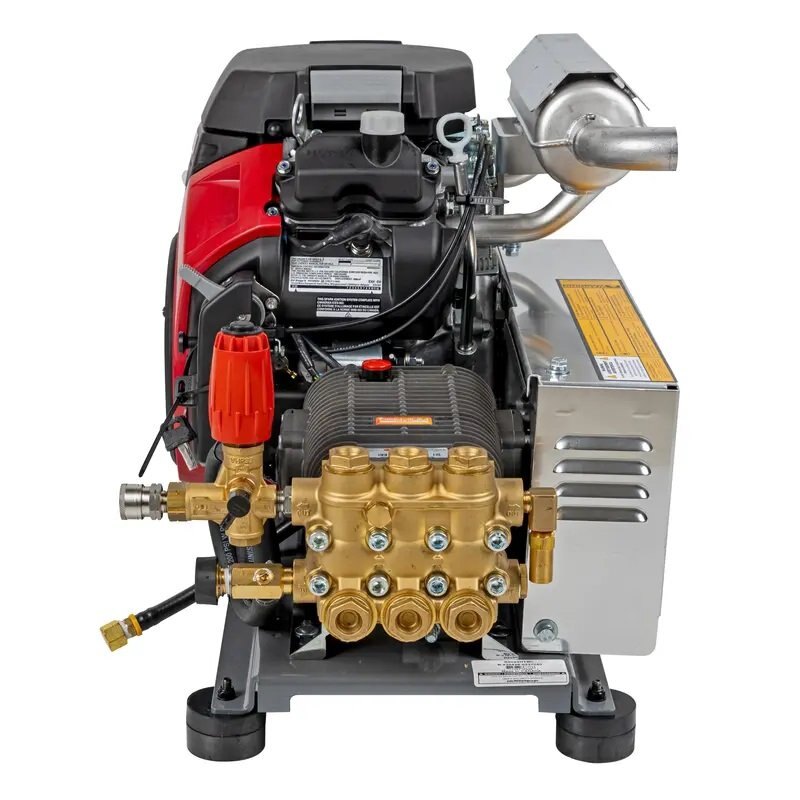 BE Power 5,000 PSI 5.0 GPM Gas Pressure Washer with Honda GX690 Engine and Triplex