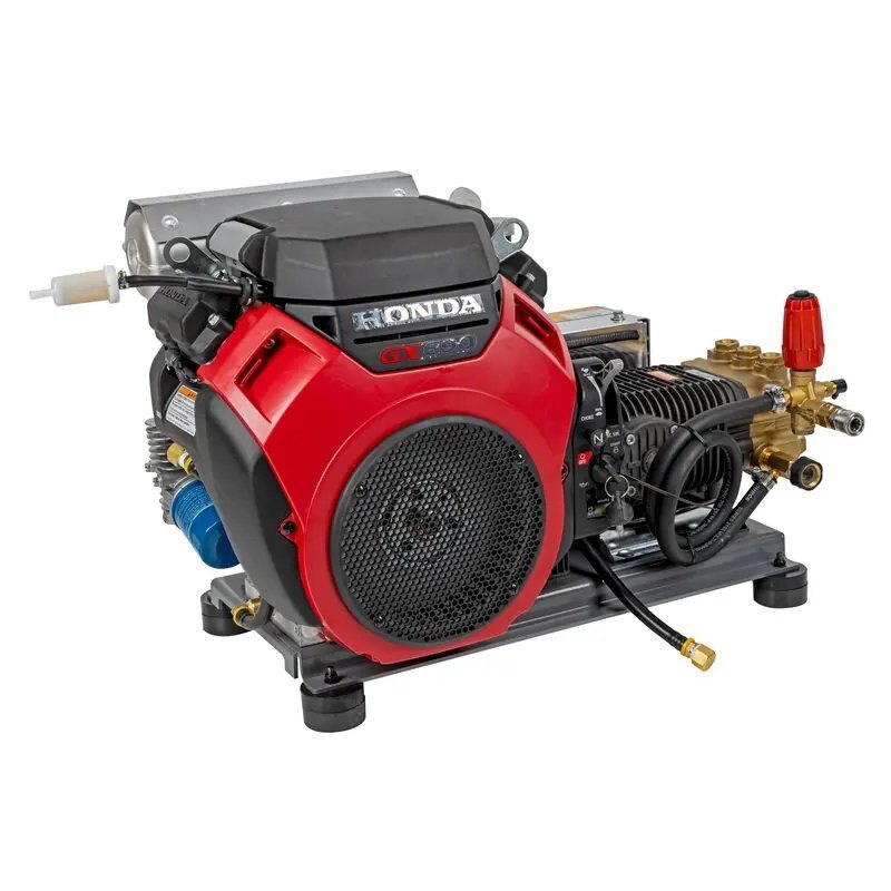 BE Power 5,000 PSI 5.0 GPM Gas Pressure Washer with Honda GX690 Engine and Triplex