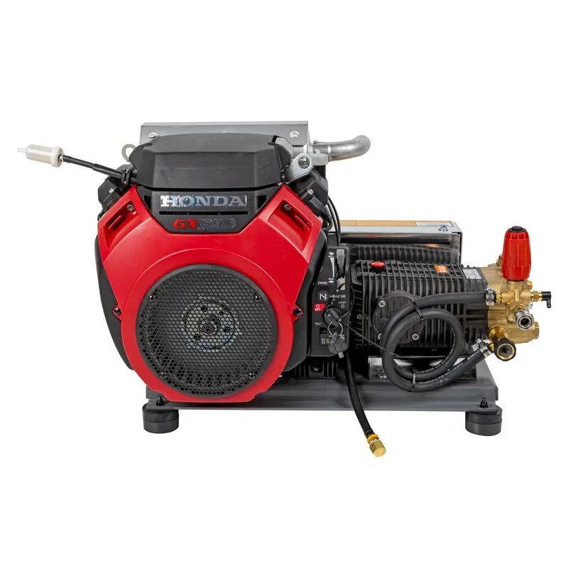 BE Power 5,000 PSI 5.0 GPM Gas Pressure Washer with Honda GX690 Engine and Triplex