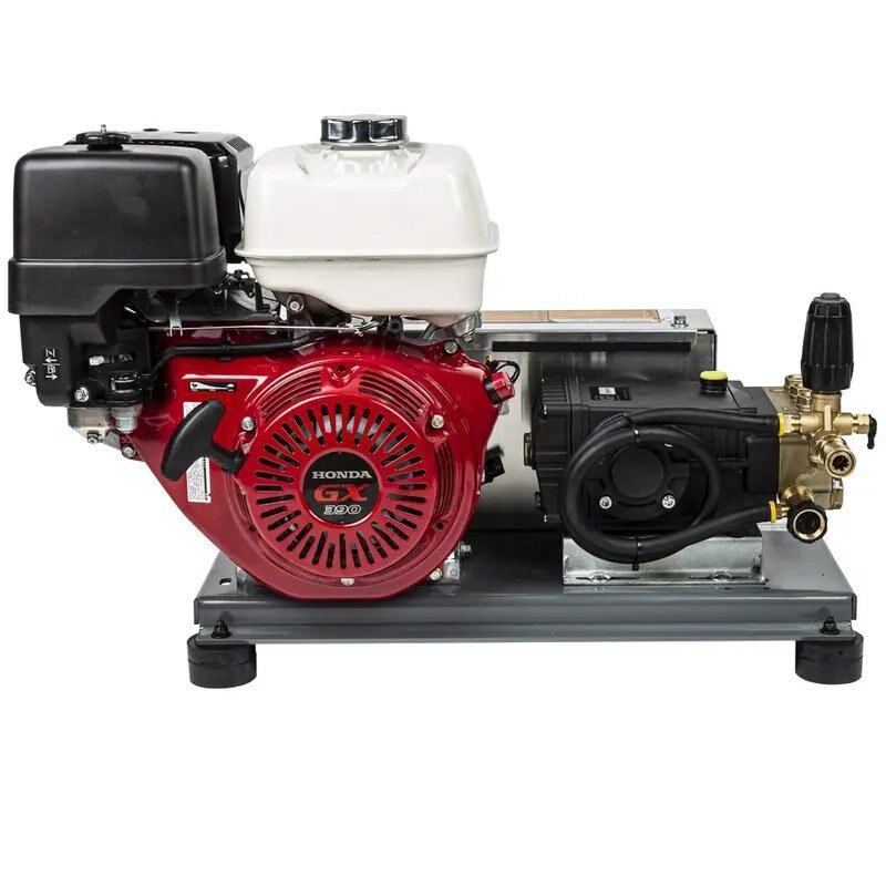 BE Power 4,000 PSI 4.0 GPM Gas Pressure Washer with Honda GX390 Engine and General Triplex Pump