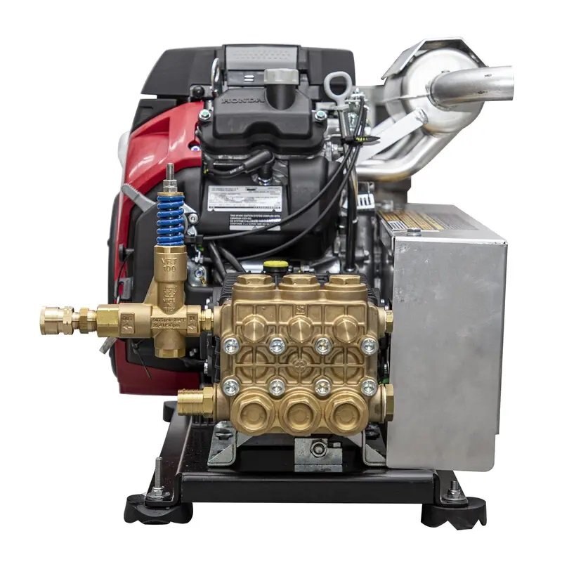 BE Power 3,500 PSI 8.0 GPM Gas Pressure Washer with Honda GX690 Engine and General Triplex Pump