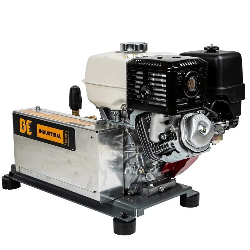 BE Power 3,000 PSI 5.0 GPM Gas Pressure Washer with Honda GX390 Engine and Comet Triplex Pump