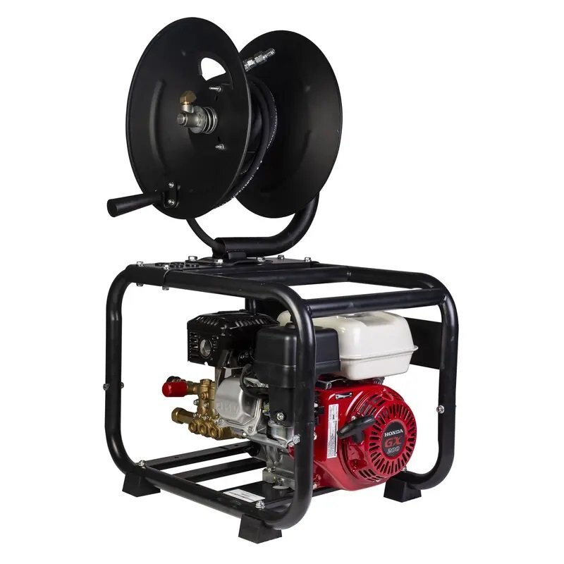 BE Power 2,500 PSI 3.0 GPM Gas Pressure Washer with Honda GX200 Engine and Comet Triplex Pump