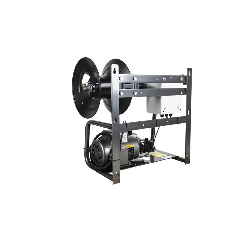 BE Power 1,500 PSI 2.0 GPM Wall Mount Electric Pressure Washer with a Baldor Motor and AR Triplex Pump