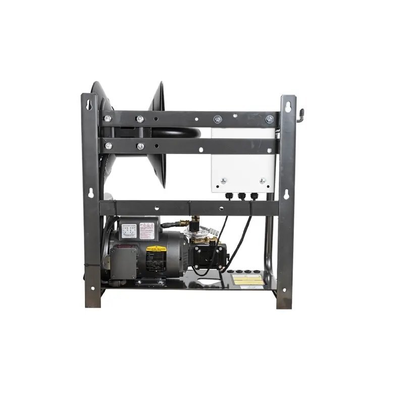 BE Power 1,500 PSI 2.0 GPM Wall Mount Electric Pressure Washer with a Baldor Motor and AR Triplex Pump