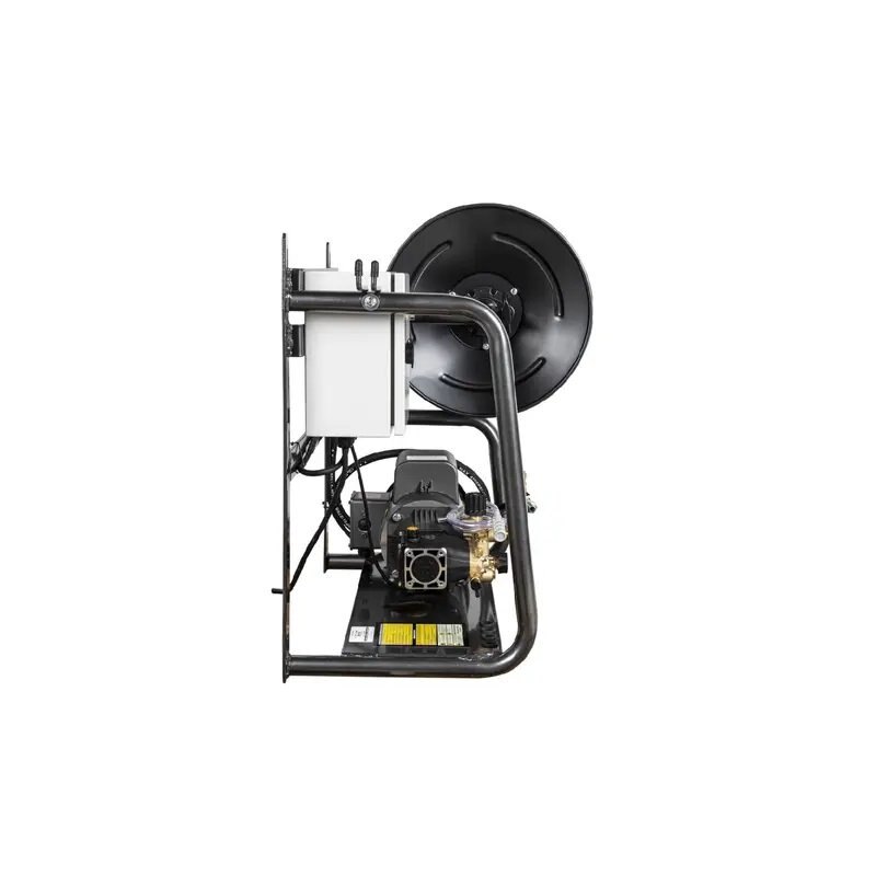 BE Power 1,500 PSI 2.0 GPM Wall Mount Electric Pressure Washer with a Baldor Motor and AR Triplex Pump