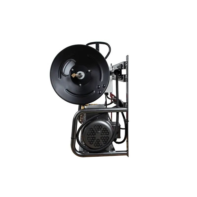 BE Power 2,000 PSI 4.0 GPM Wall Mount Electric Pressure Washer with a Baldor Motor and General Triplex Pump