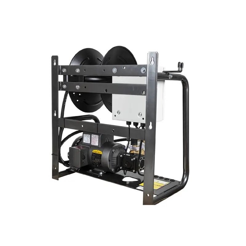 BE Power 1,500 PSI 2.0 GPM Wall Mount Electric Pressure Washer with a Baldor Motor and General Triplex Pump