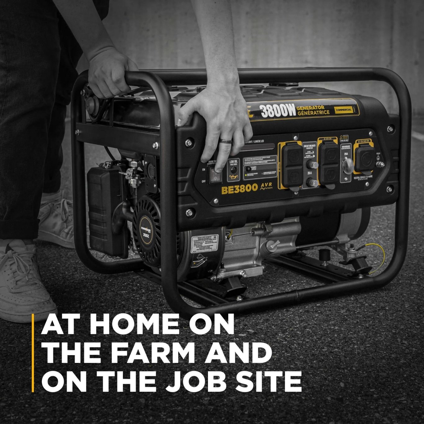 BE Power 3,800 Watt Generator