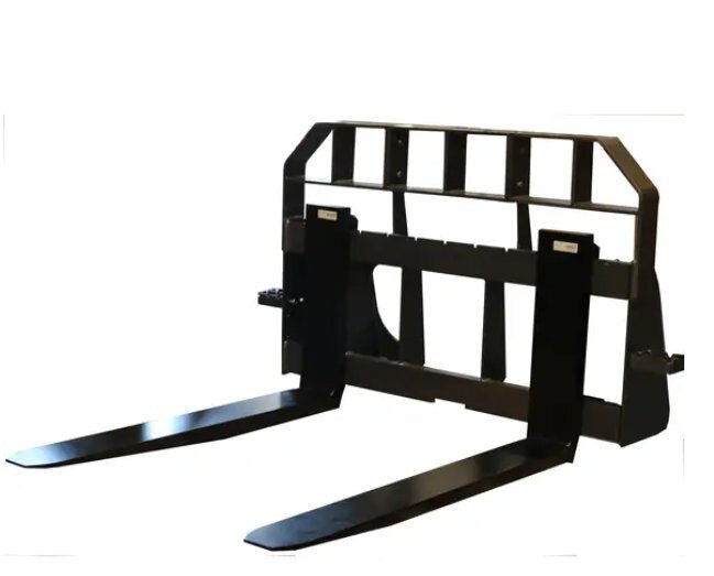 SKID STEER MOUNTED PALLET FORKS