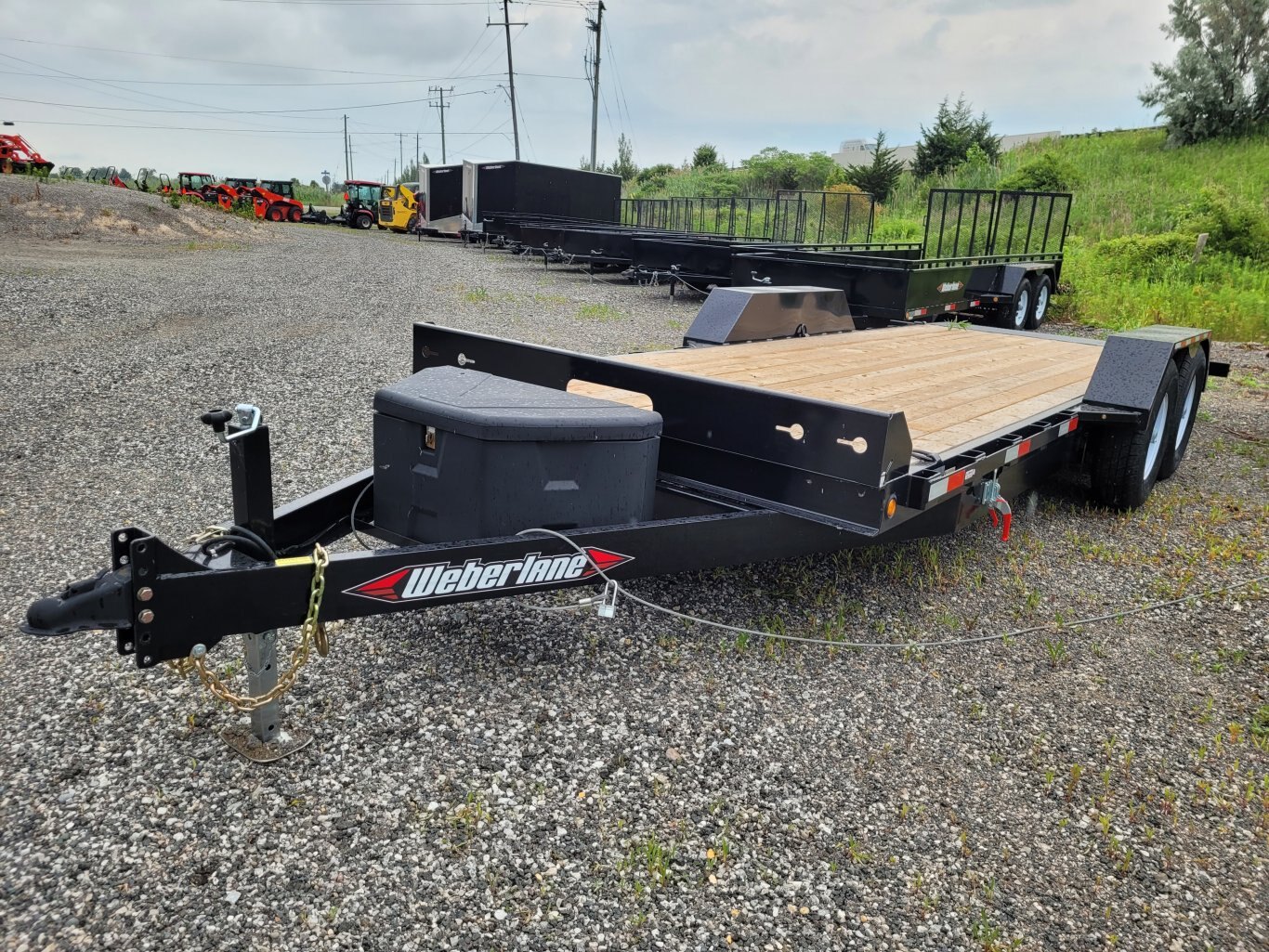 2025 Weberlane 7 ton Tilt and Load Trailer