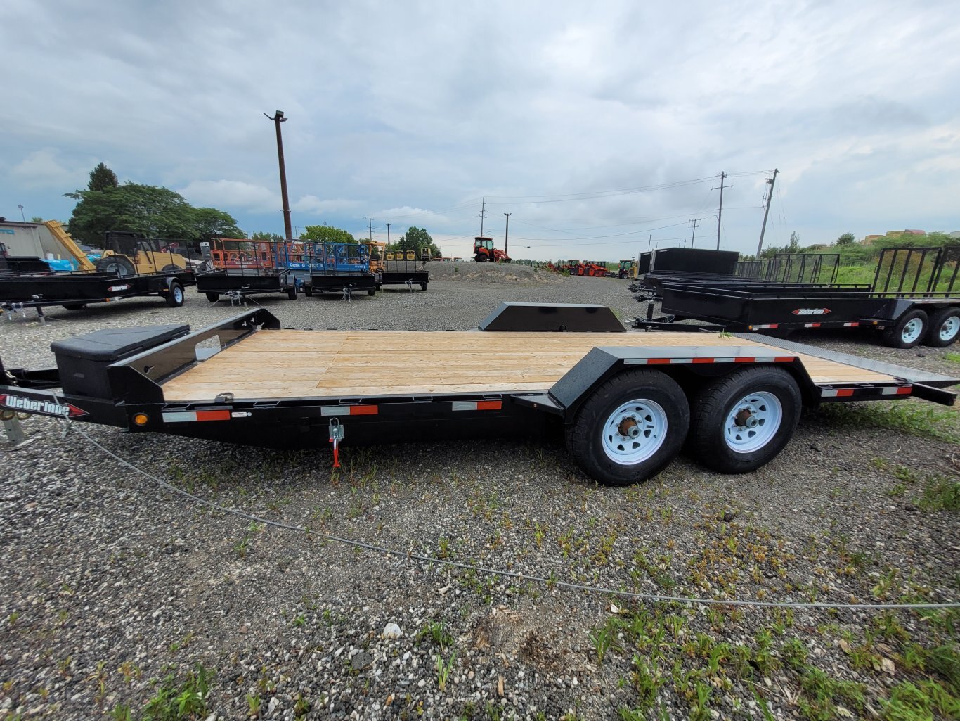 2025 Weberlane 7 ton Tilt and Load Trailer