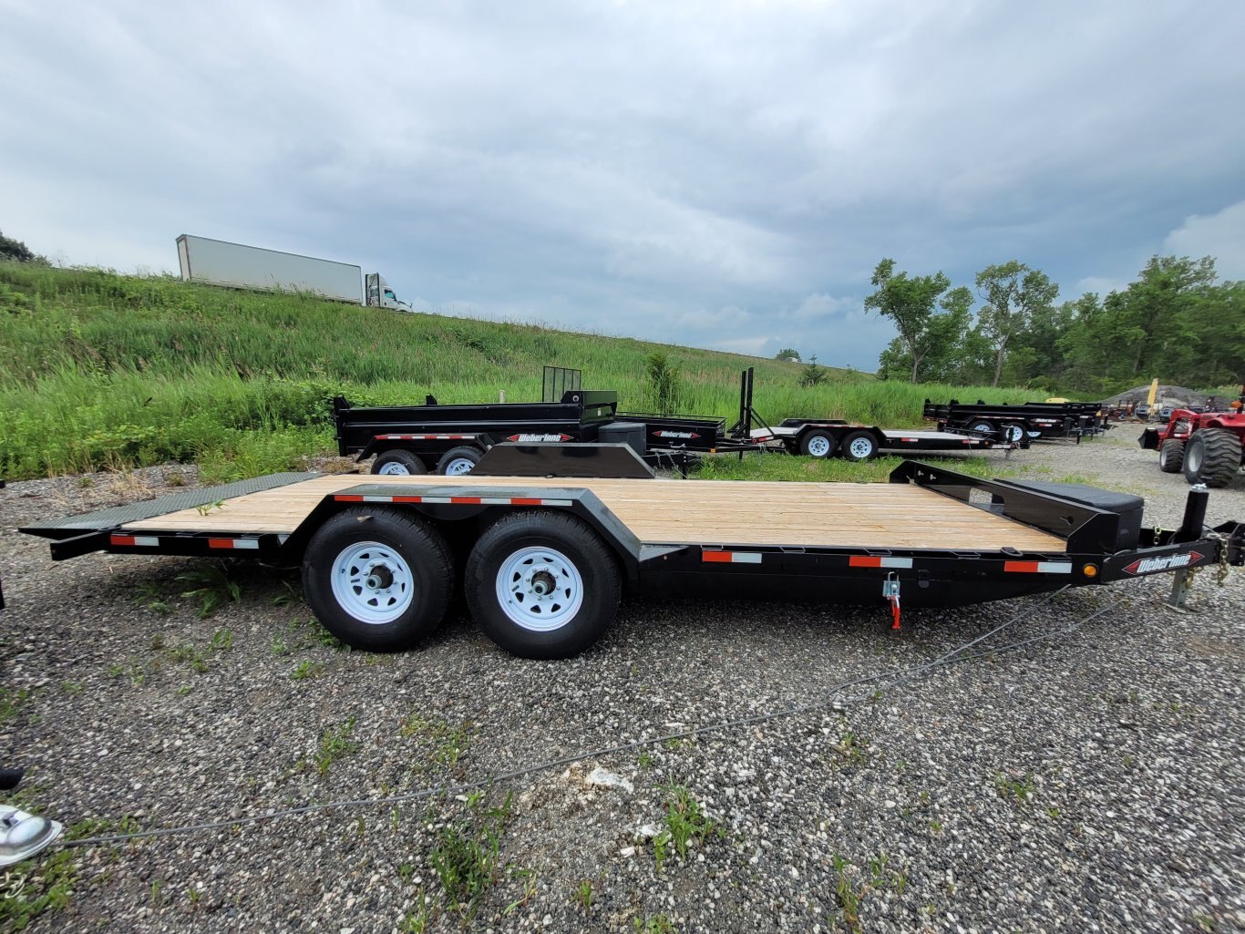 2025 Weberlane 7 ton Tilt and Load Trailer