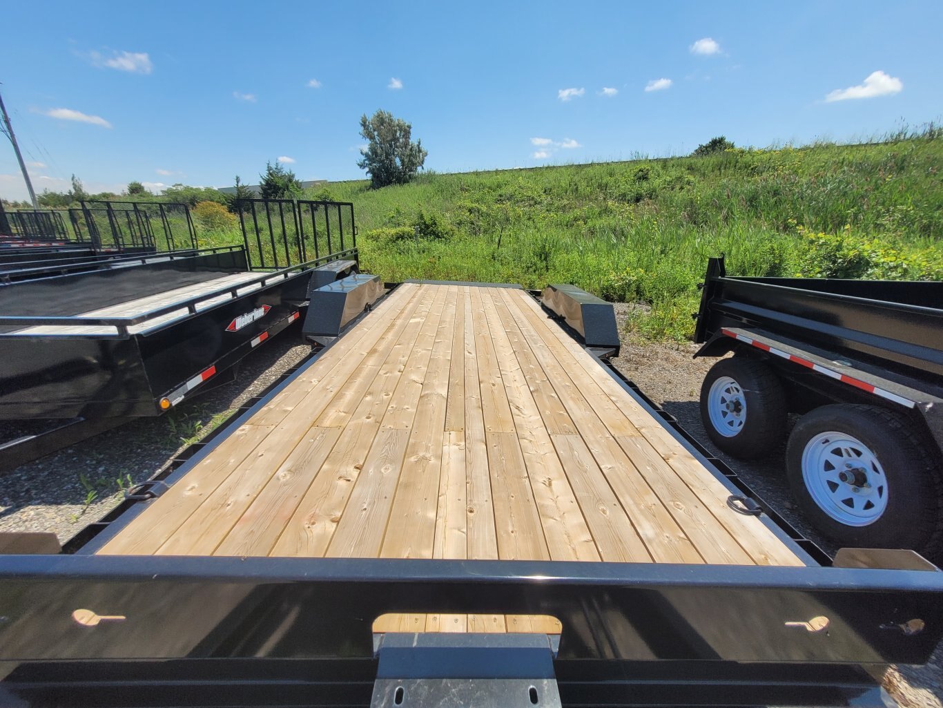 2025 Weberlane 7 ton Tilt and Load Trailer