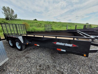 2025 Weberlane 7 ton Tilt and Load Trailer