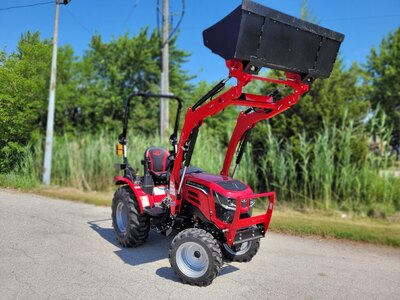 2023 Mahindra 1626 HST 4WD Tractor with Loader and Backhoe