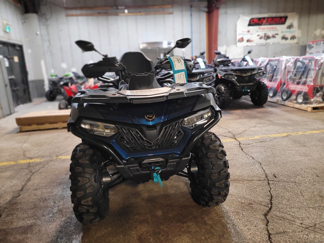 2025 CFMOTO CFORCE 600 TOURING Twilight Blue