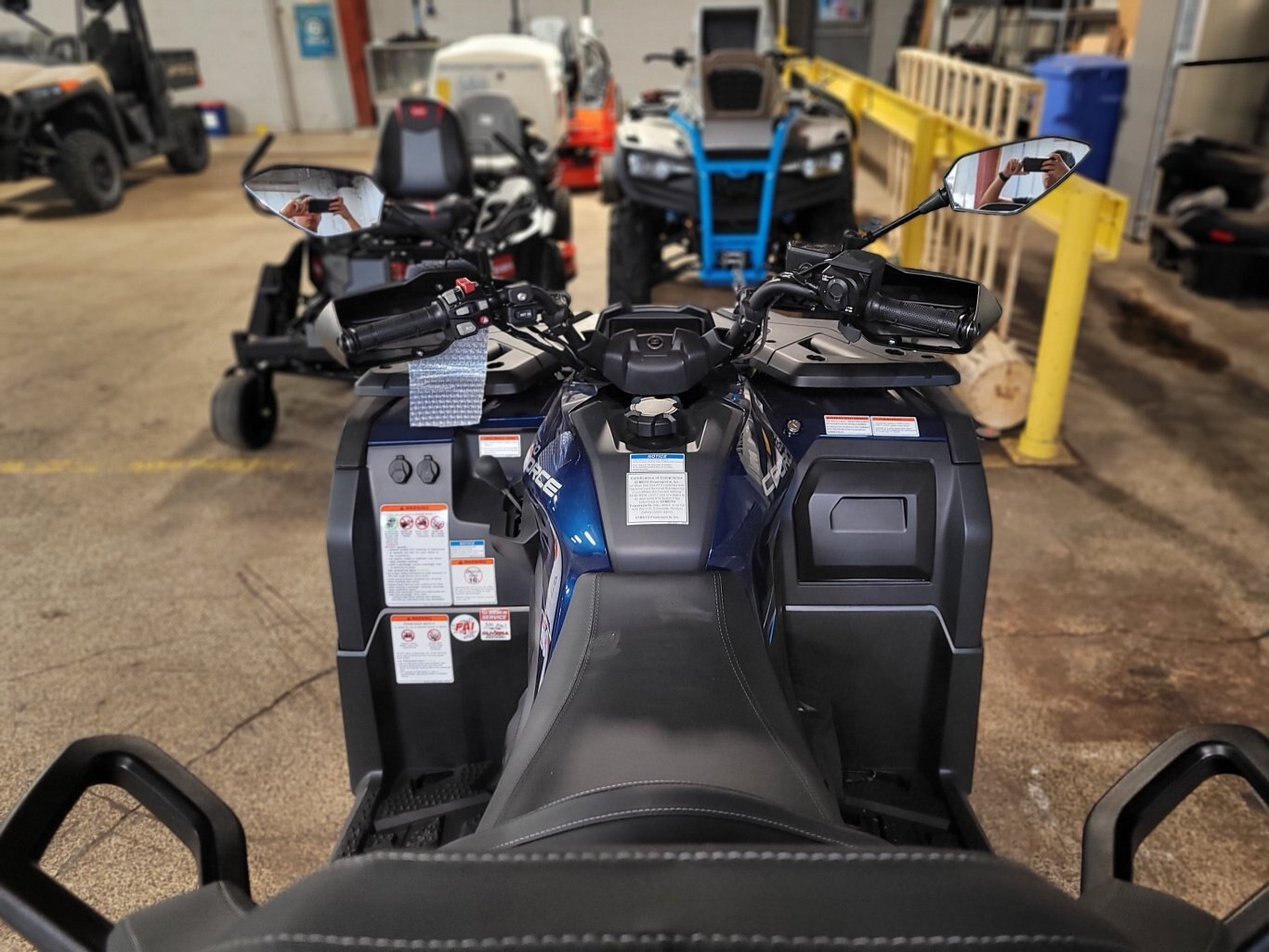 2025 CFMOTO CFORCE 600 TOURING Twilight Blue