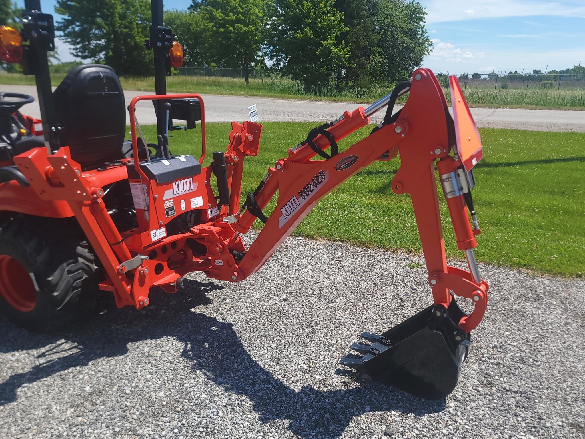 2025 KIOTI CS2220 HST W/ PREINSTALLED SUBFRAME, LOADER, & BACKHOE ...