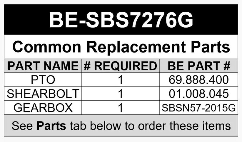 Braber 76 Snow Blower