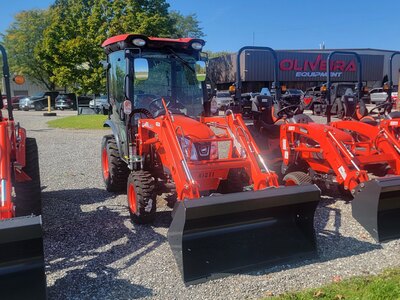 KIOTI CX2510 HST W/ CAB & LOADER VALVE