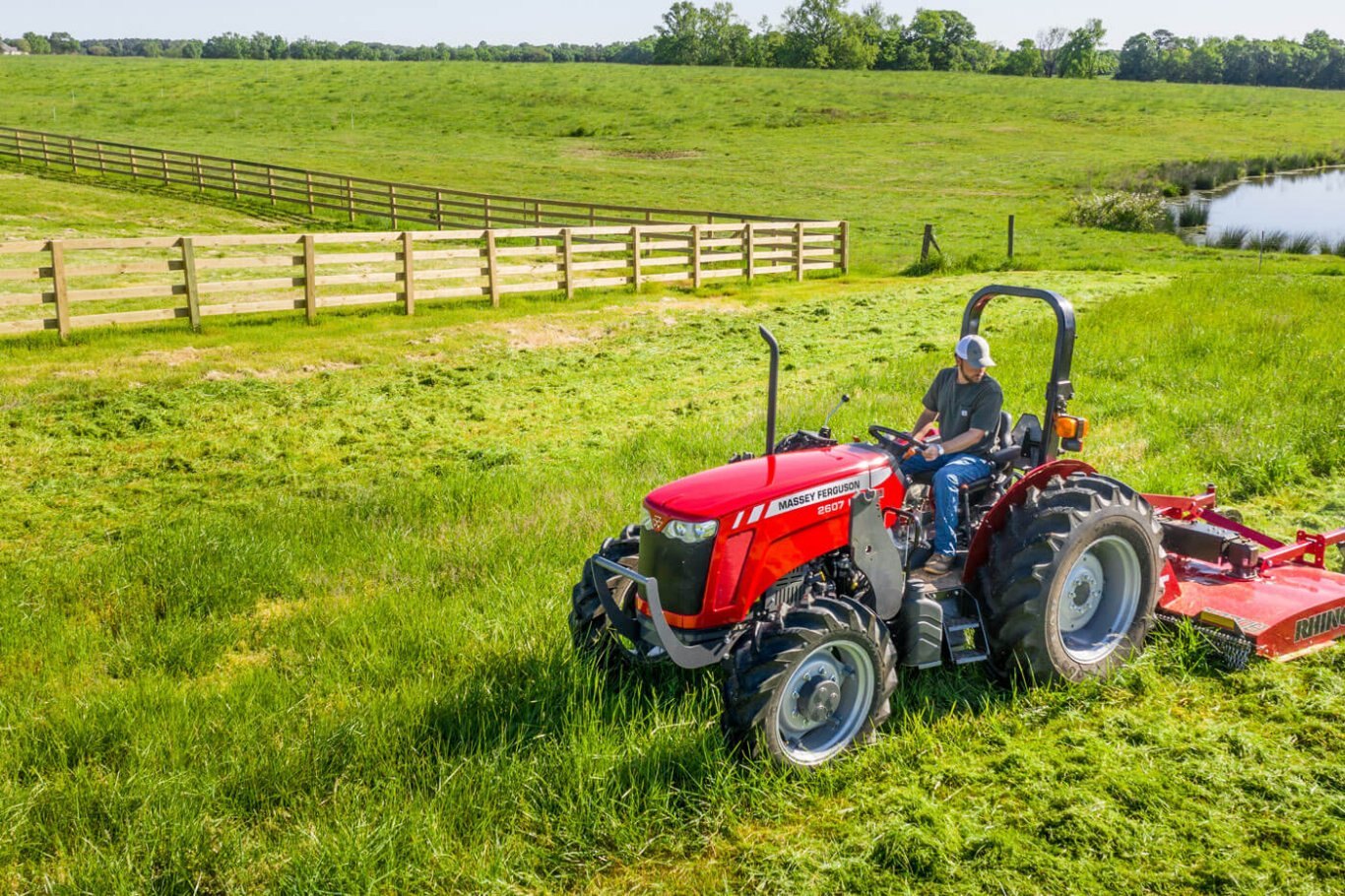 Massey Ferguson MF 2607 H Series Utility Tractors