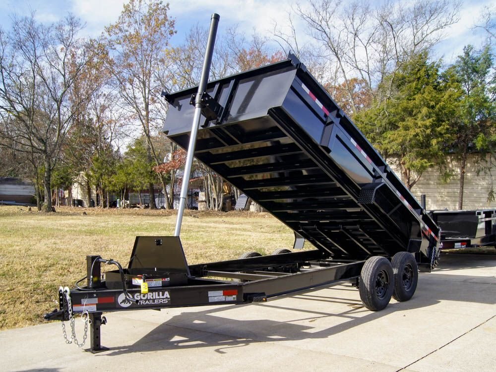 GORILLA TRAILER DUMP, 7' X 14', 7000#