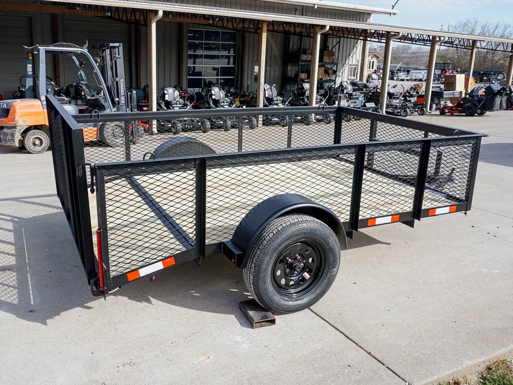 GORILLA TRAILER UTILITY 6'.4 X 12', 2' MESH SIDES, 3500# AXLES