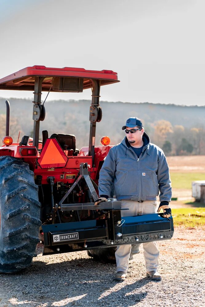 IronCraft Grader Blade Standard Duty 4'