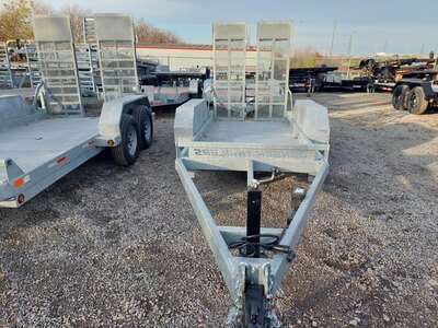 CANADA TRAILERS 7X16-14K EQUIPMENT/CAR HAULER TANDEM AXLE