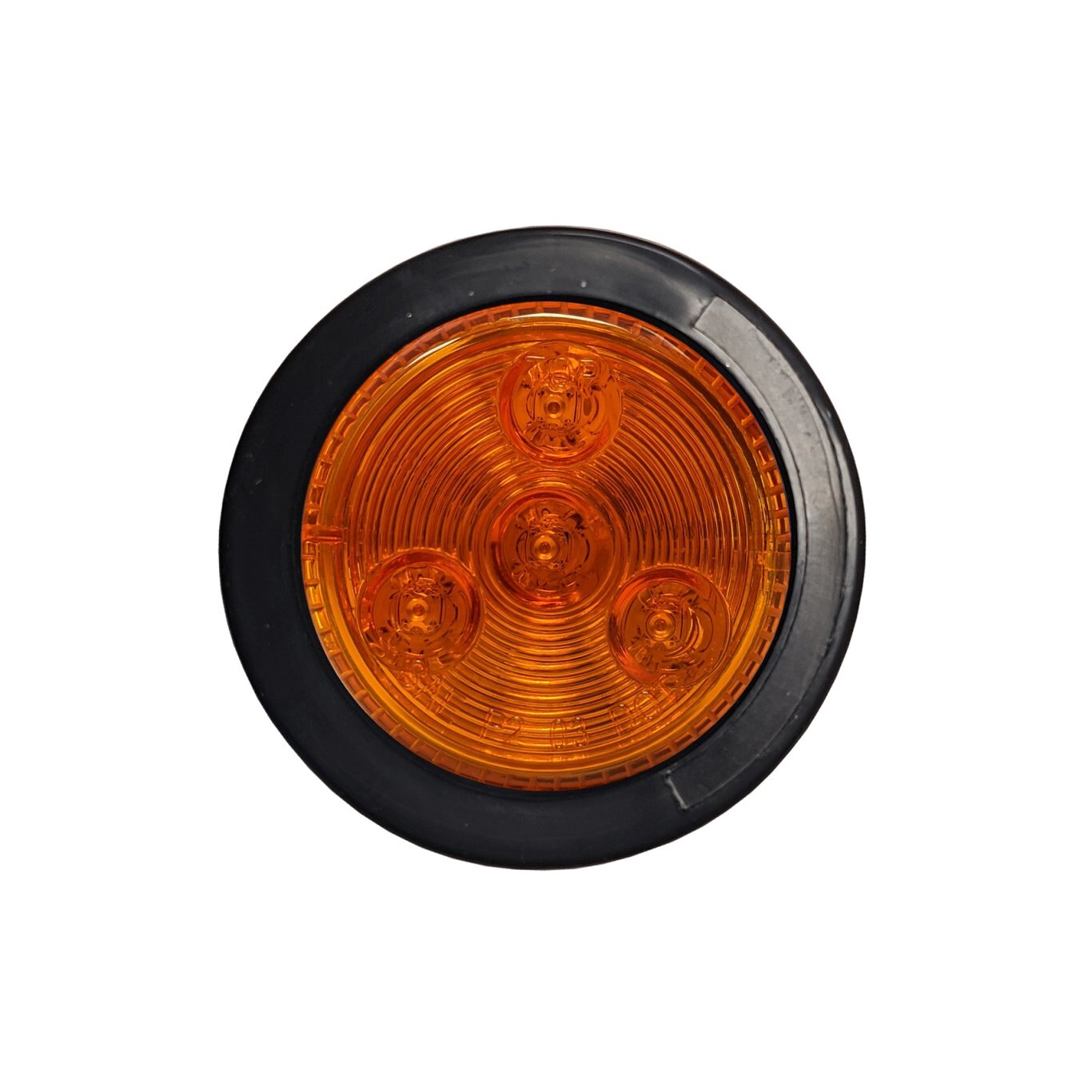 2.5 INCH ROUND MARKER AMBER LED