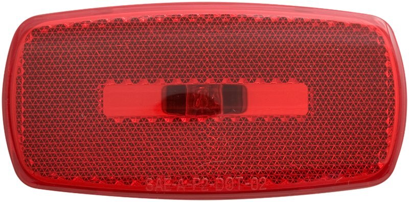 4X2 MARKER LIGHT RED INCANDESCENT