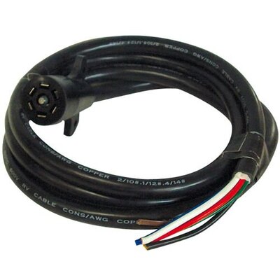 MOLDED PLUG 7 WAY 6 FEET