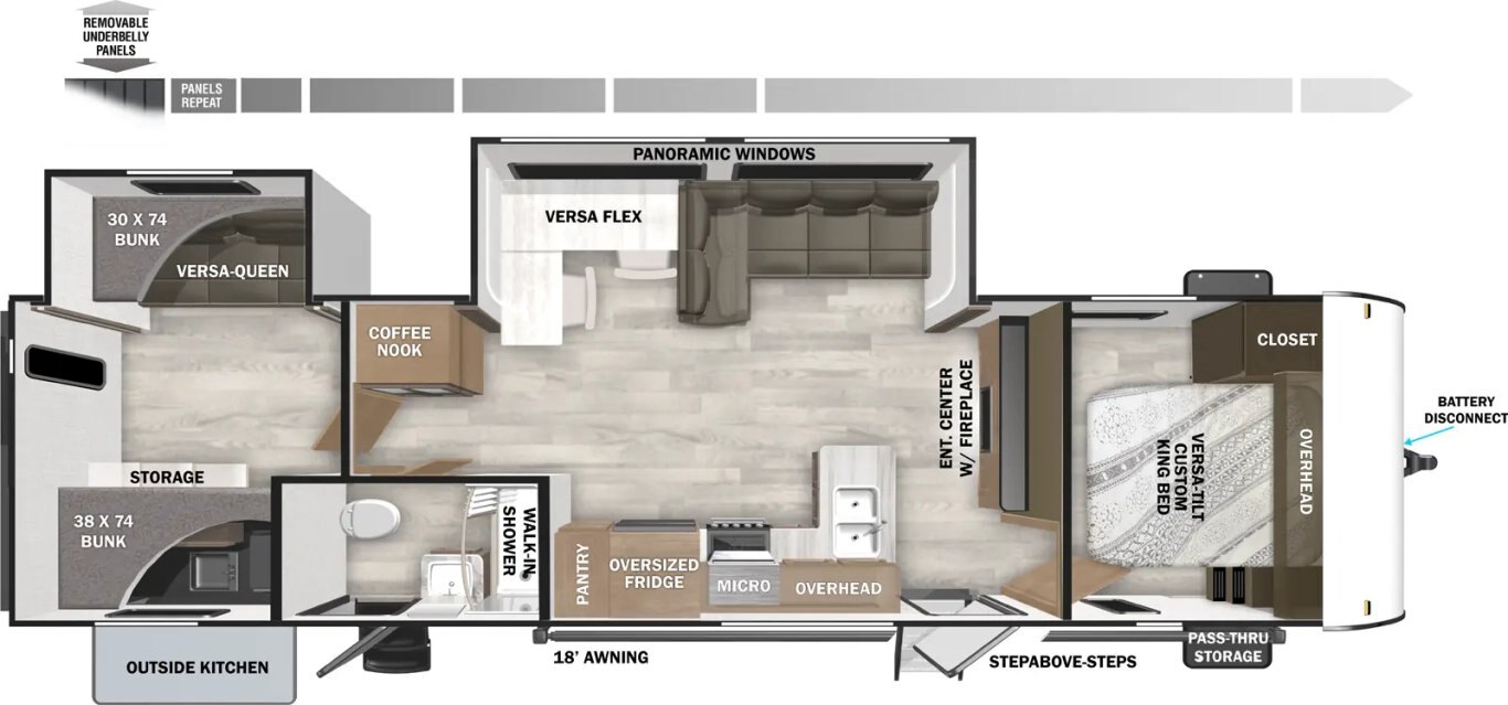 2025 Forest River Salem 32BHDS