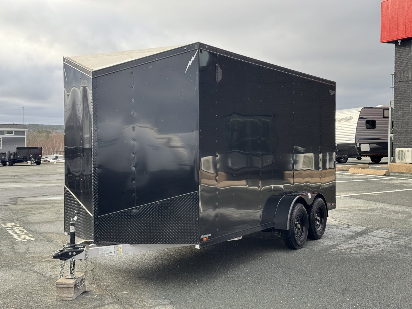 2025 Lightning 9'3 Tall Cargo Trailer