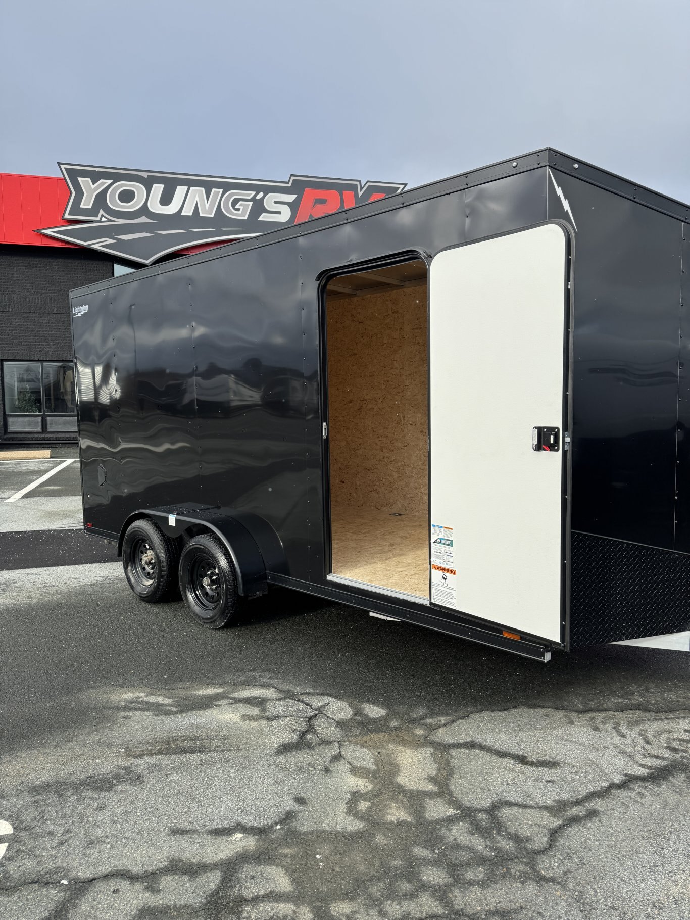 2025 Lightning 9'3 Tall Cargo Trailer