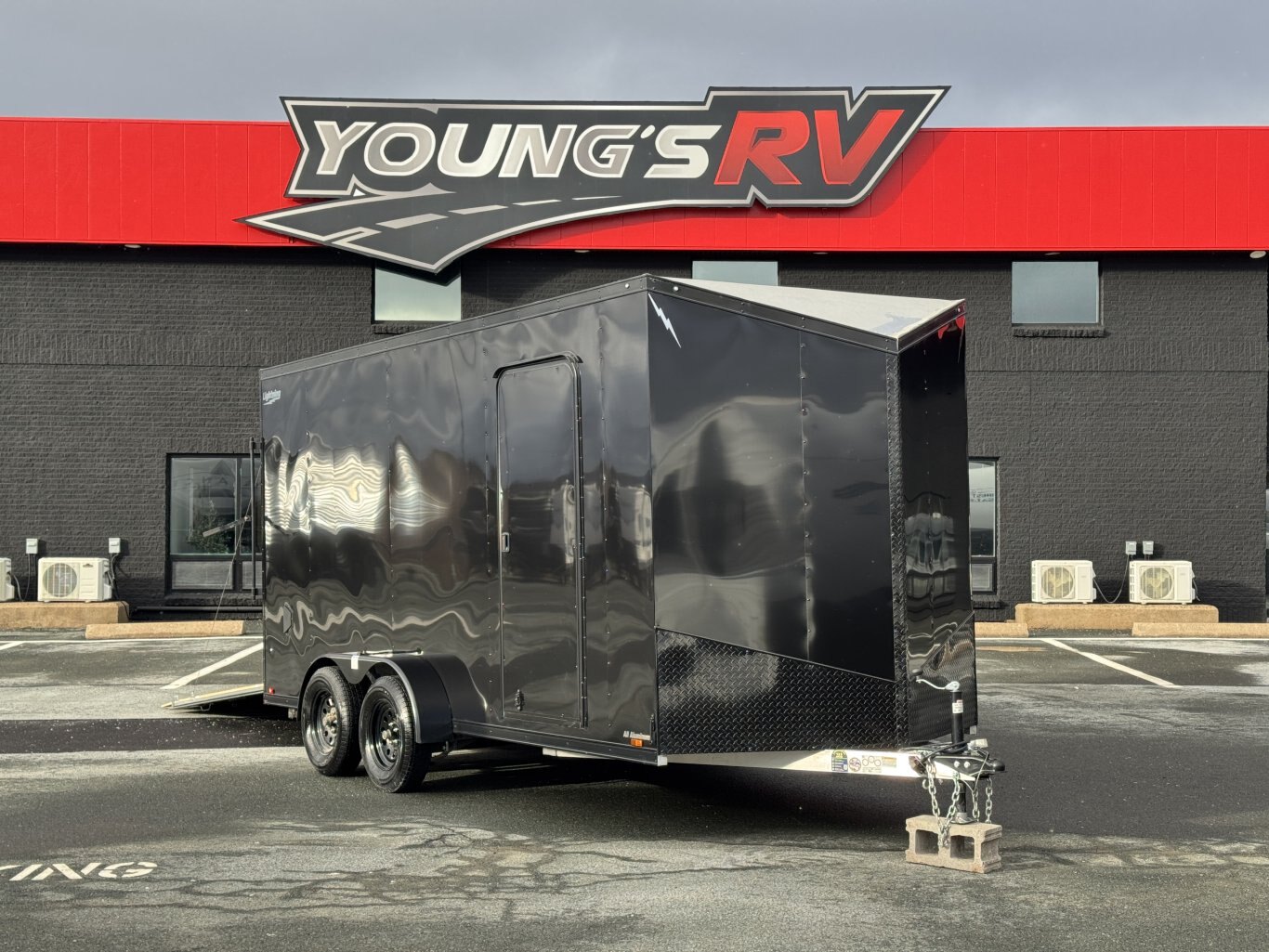 2025 Lightning 9'3 Tall Cargo Trailer